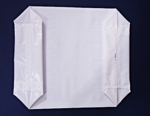 Block bottom valve bag